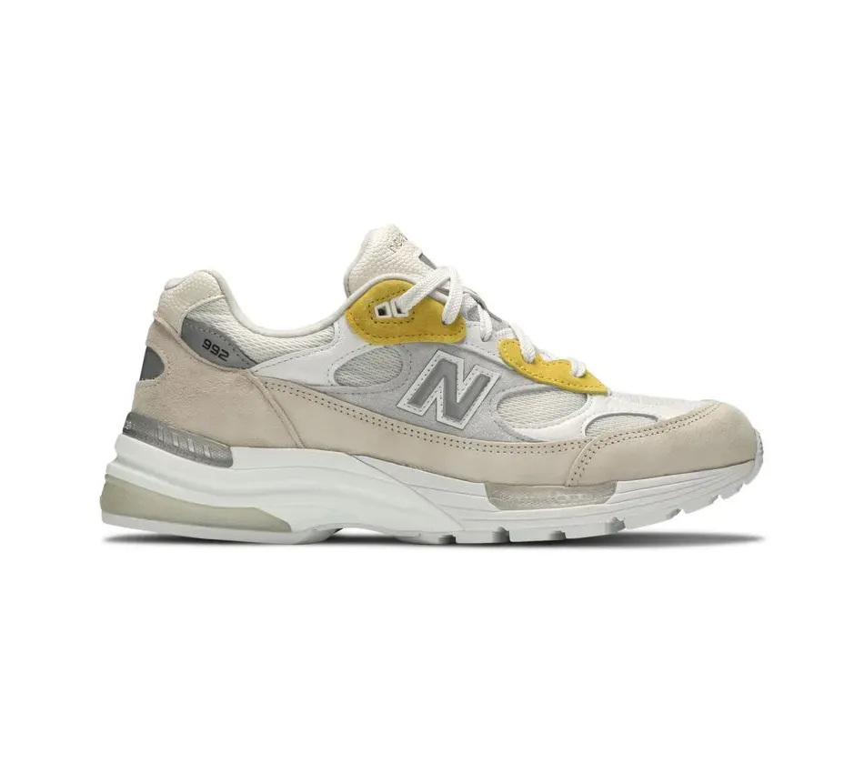 Кроссовки New Balance 992 PaperBoy Fried Egg (Белый) Унисекс