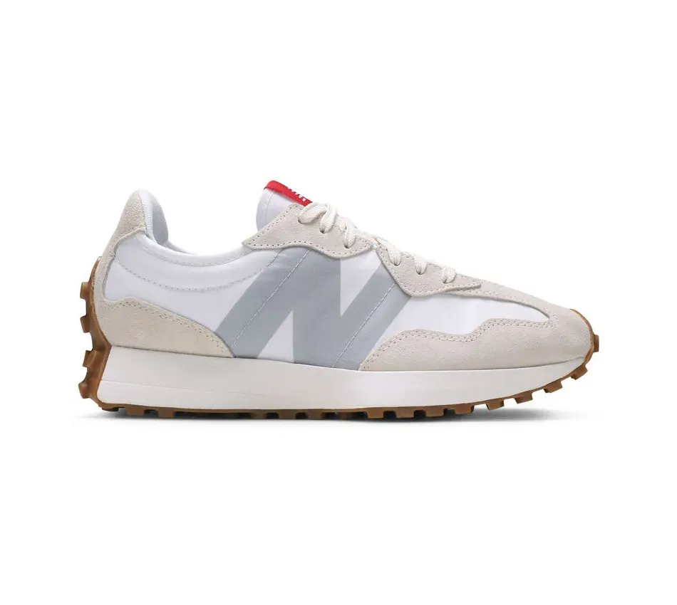 Низкие кроссовки New Balance 327 White Turtle Dove (Белый) Унисекс