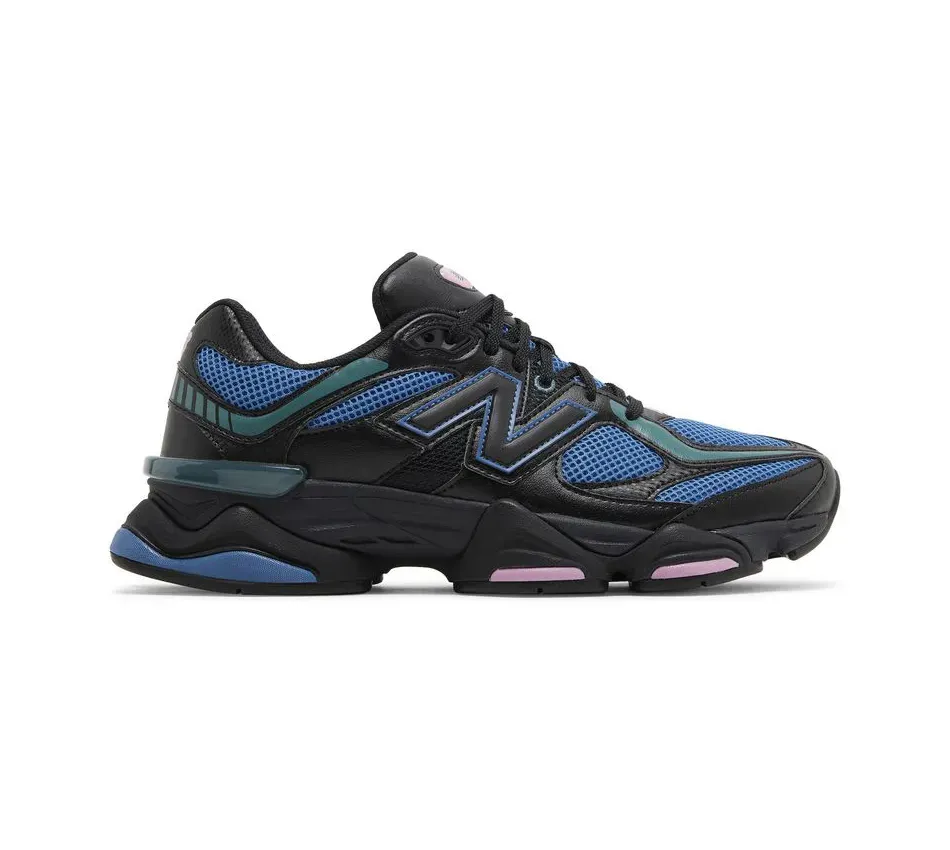 Кроссовки New Balance 9060 Black Blue Agate (Чёрный) Унисекс