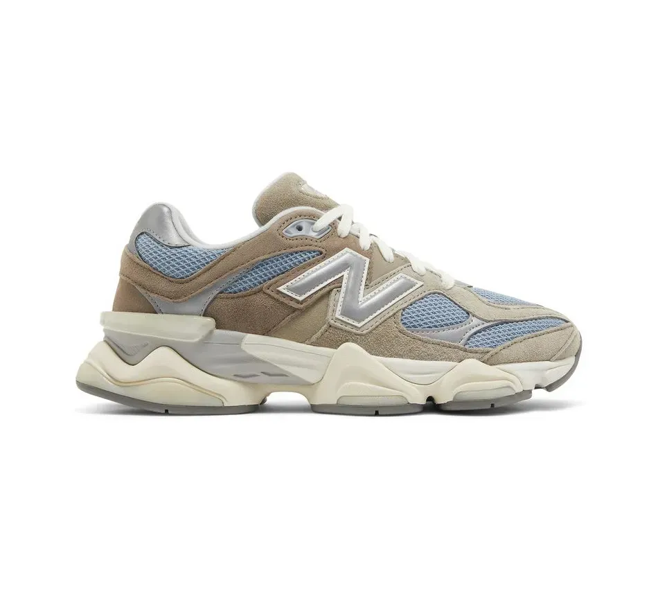 Низкие кроссовки New Balance 9060 Cherry Blossom Pack Mushroom (Коричневый) Унисекс