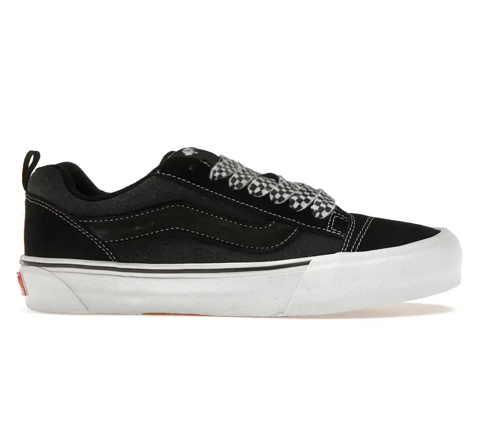 Кеды Vans Knu Skool Black Charcoal (Чёрный) Мужской