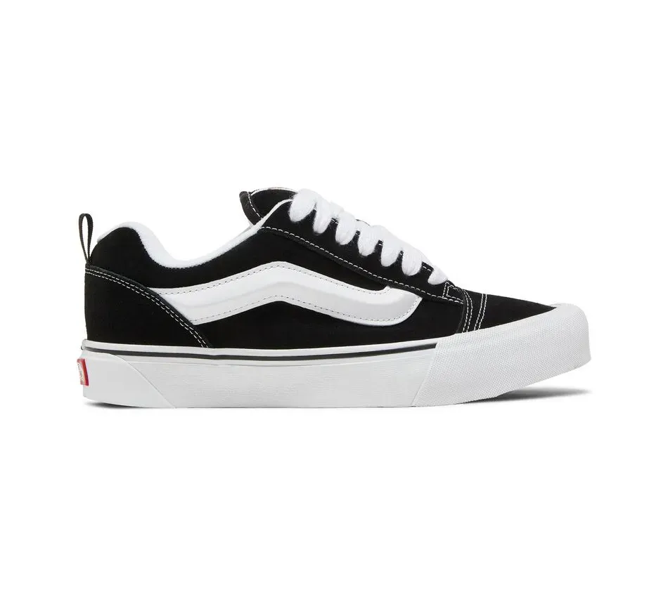 Кеды Vans Knu Skool Black-White (Чёрный) Мужской