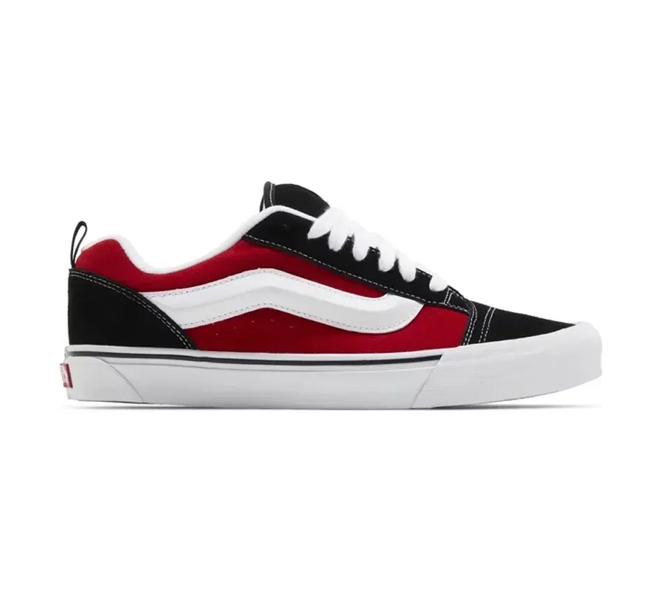 Кеды Vans Knu Skool Black Red (Красный) Мужской