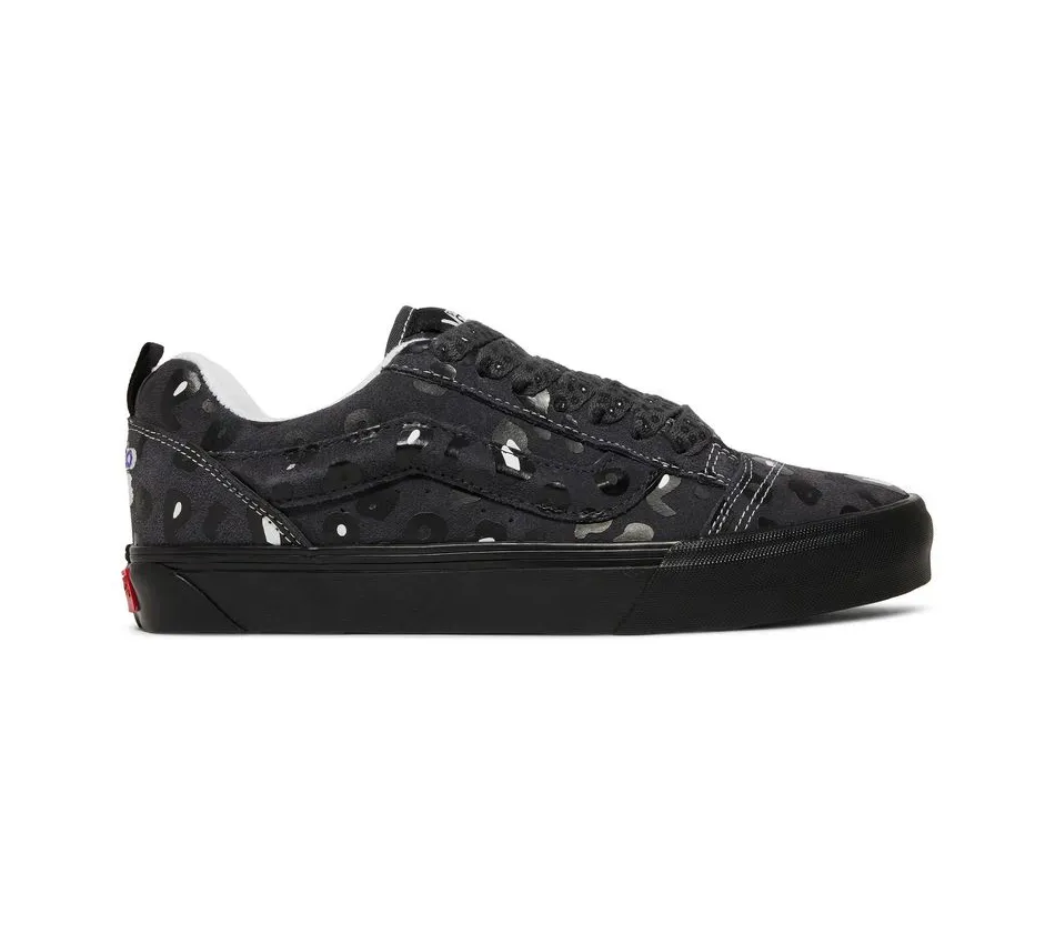 Кеды Vans Knu Skool X Imran Potato VR3 LX Leopard-Asphalt (Чёрный) Мужской